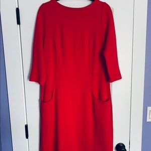 Boden knee length thick knit dress